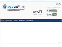 Tablet Screenshot of datanalitica.com